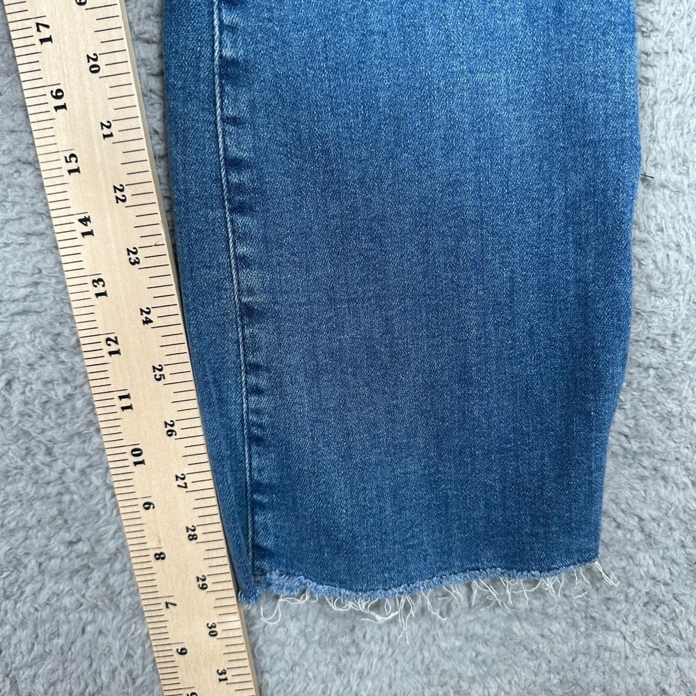 Pilcro and the Letterpress Anthropologie‎ High Rise Skinny Bootcut Jeans Blue 26 - Picture 9 of 11
